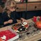 Halloween Decoration Table Runner with 12 Pack 3D Bats, Spider Web Black Lace Table Runner for Kitchen Dinner Table, Halloween Party Decoration Indoor - 13 x 72 Inch